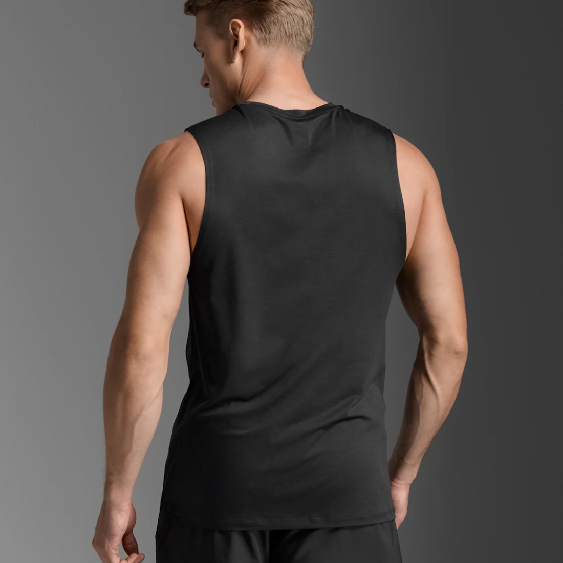 2XU Motion Soft Jersey Tank Mens APPAREL - Mens Tanks