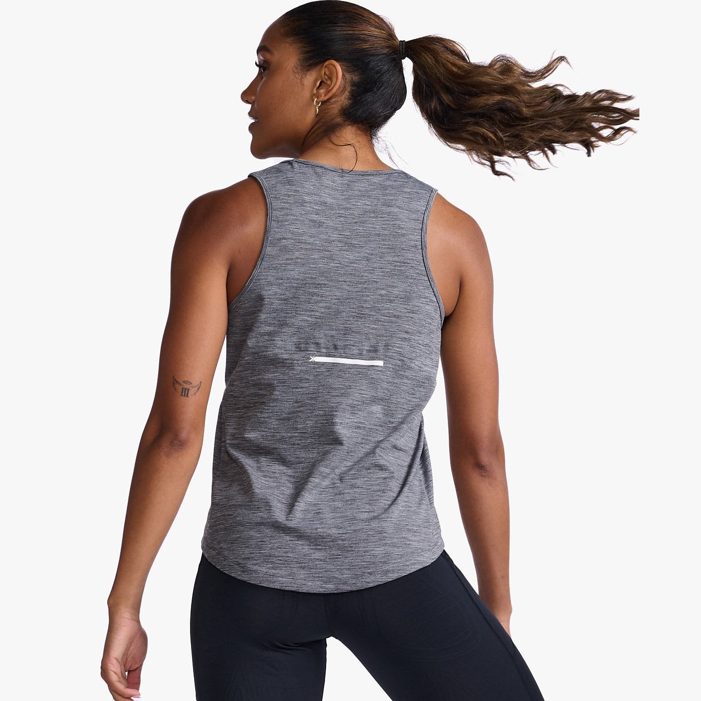 2XU Motion Tank Womens APPAREL - Womens Tanks HABOUR MIST/WHITE