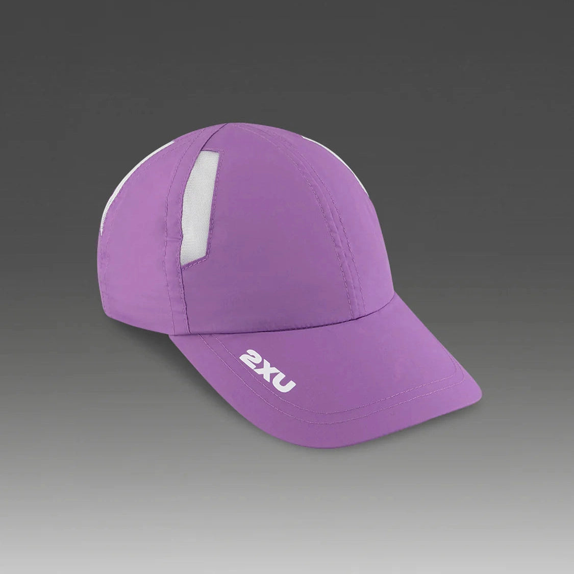 2XU Run Cap GEAR - Unisex Hats, Visors & Headwear THISTLE/WHITE