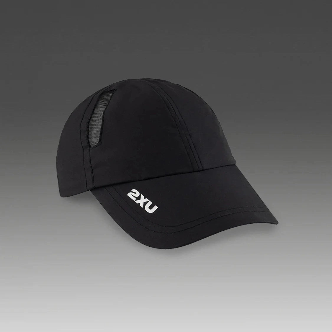 2XU Run Cap GEAR - Unisex Hats, Visors &amp; Headwear BLACK/BLACK