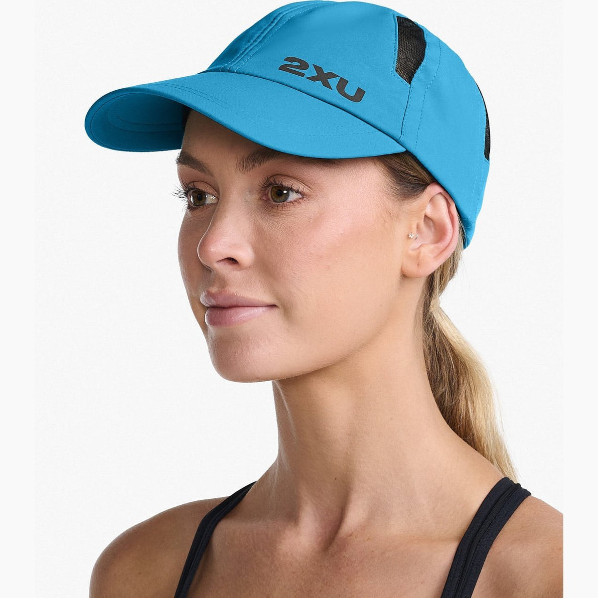 2XU Run Cap GEAR - Unisex Hats, Visors & Headwear SEAPORT/BLACK