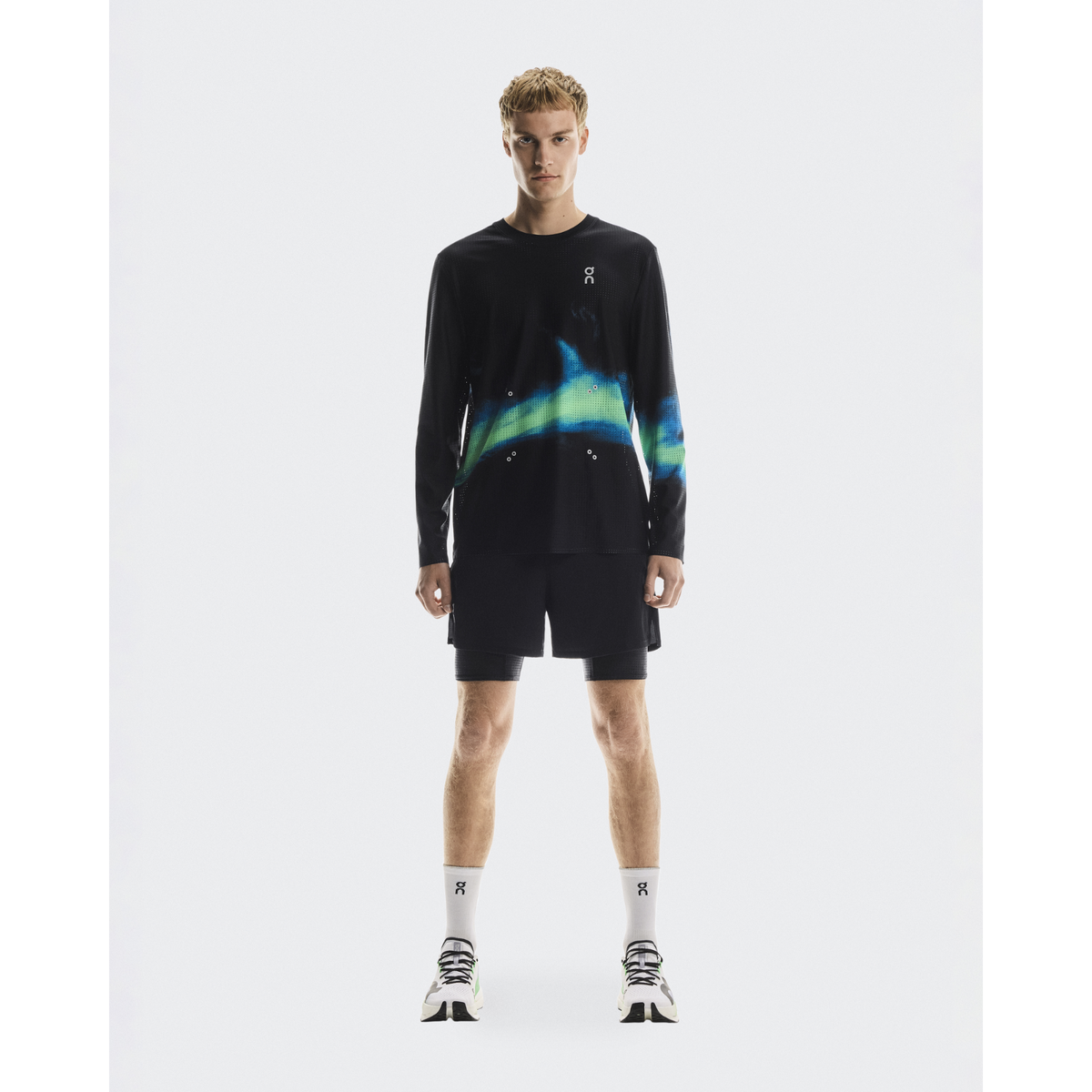 ON Pace Mesh Long-T Mens APPAREL - Mens Long Sleeve Tops