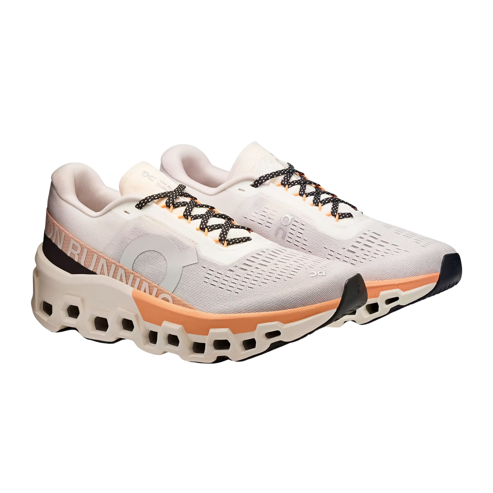 ON Cloudmonster 2 Womens FOOTWEAR - Womens Neutral Cushioned IVORY/TANGERINE