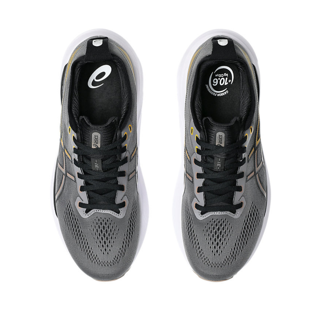 ASICS Gel-Kayano 31 Mens FOOTWEAR - Mens Stability Cushioned DIGITAL CARBON/TAUPE GREY