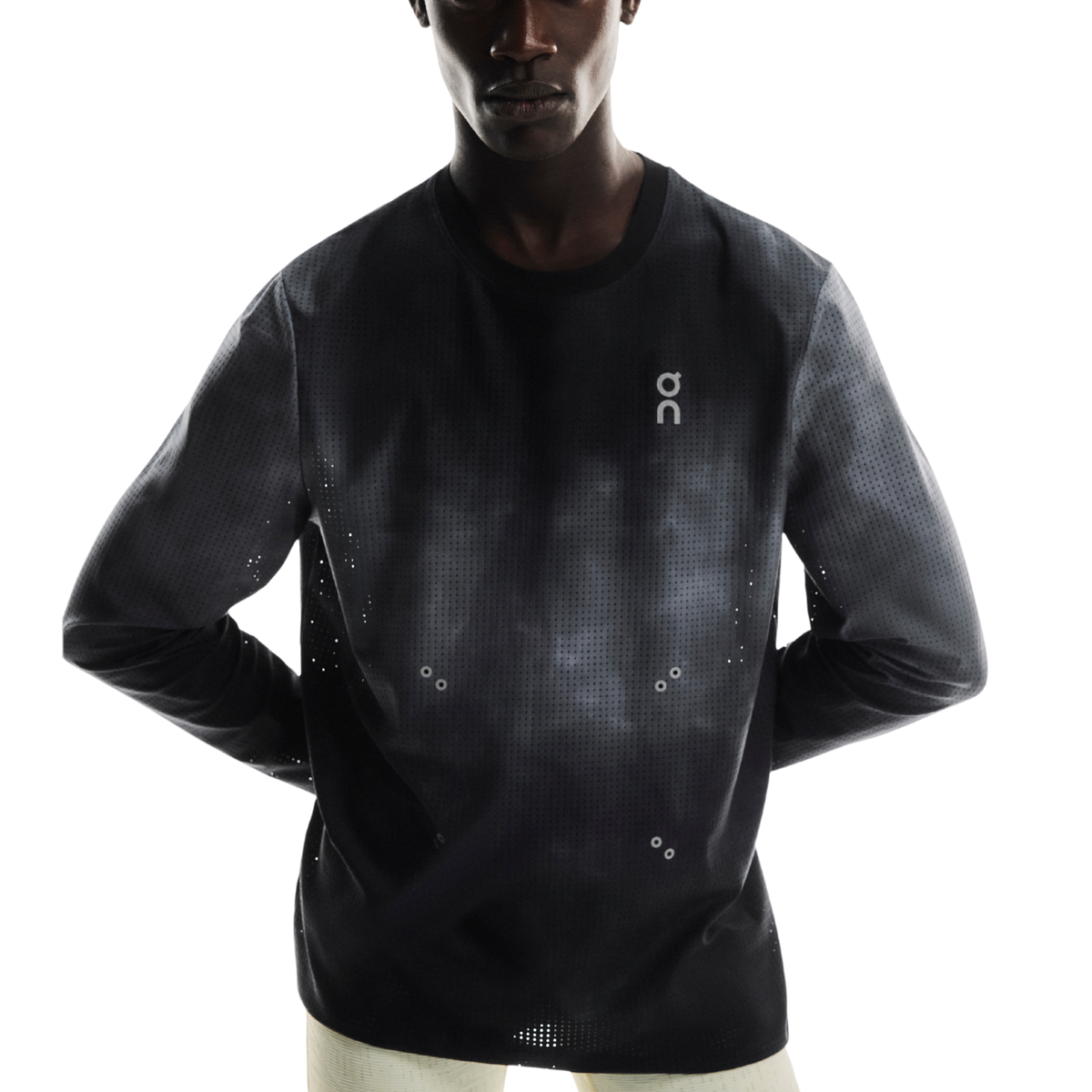 ON Pace Mesh Long-T Mens APPAREL - Mens Long Sleeve Tops
