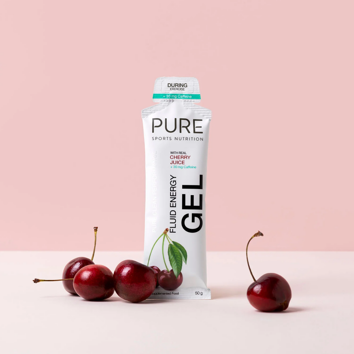 PURE SPORTS NUTRITION Fluid Energy Gel 50g + Caffeine NUTRITION - Energy and Recovery Gels