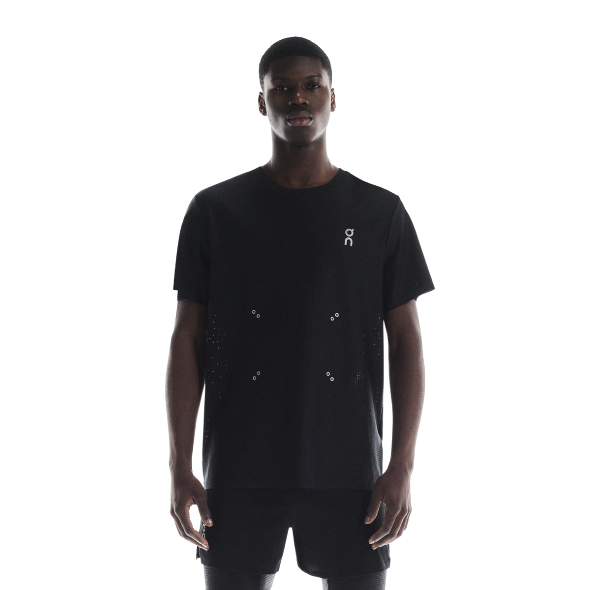 ON Pace Mesh-T Mens APPAREL - Mens T-Shirts BLACK