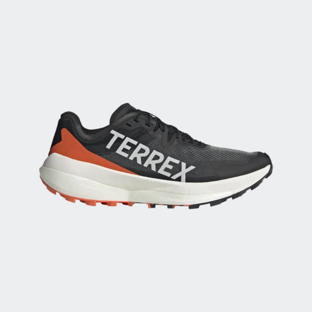 Adidas Terrex Agravic Speed FOOTWEAR - Mens Trail CORE BLACK / GREY ONE / IMPACT ORANGE