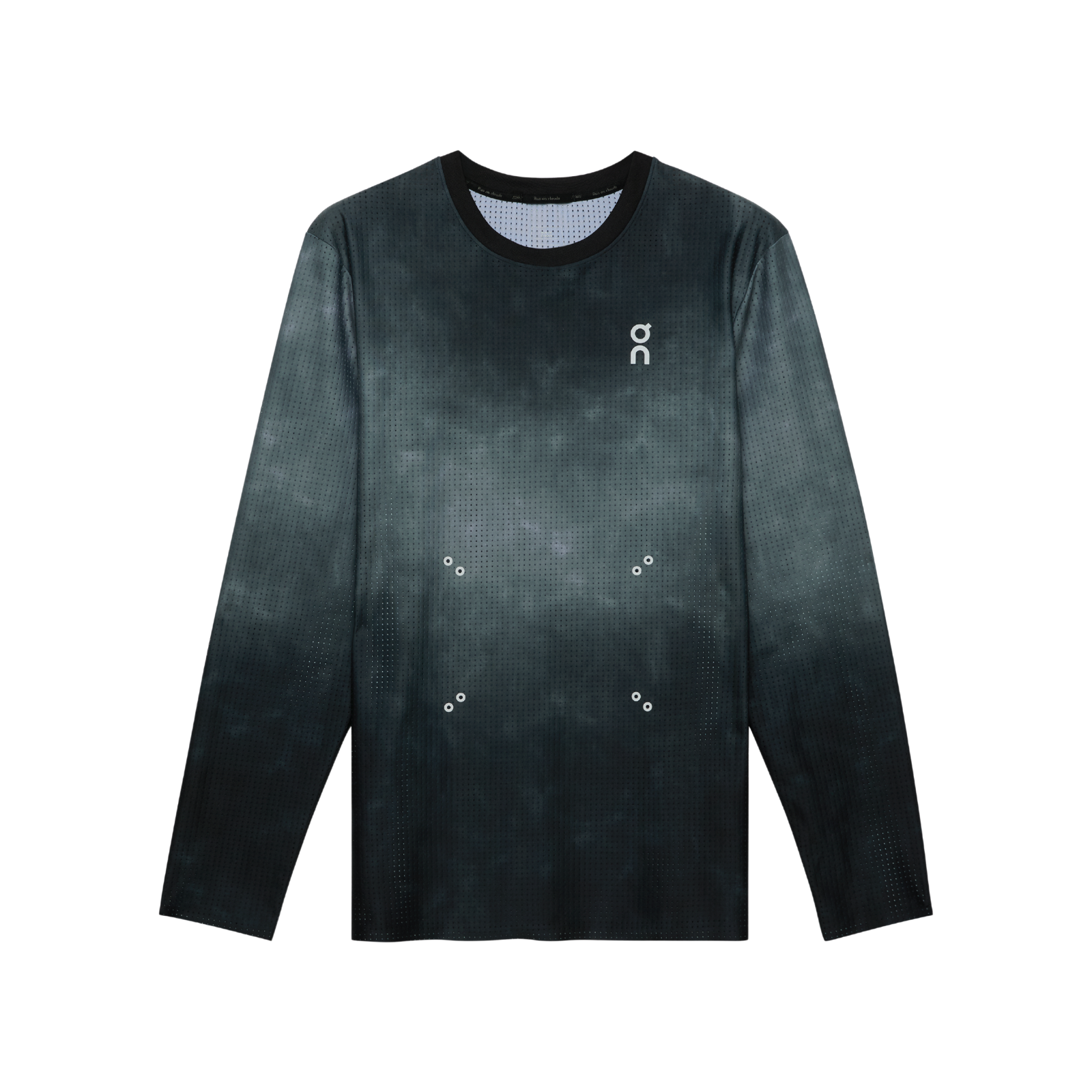 ON Pace Mesh Long-T Mens APPAREL - Mens Long Sleeve Tops BLACK
