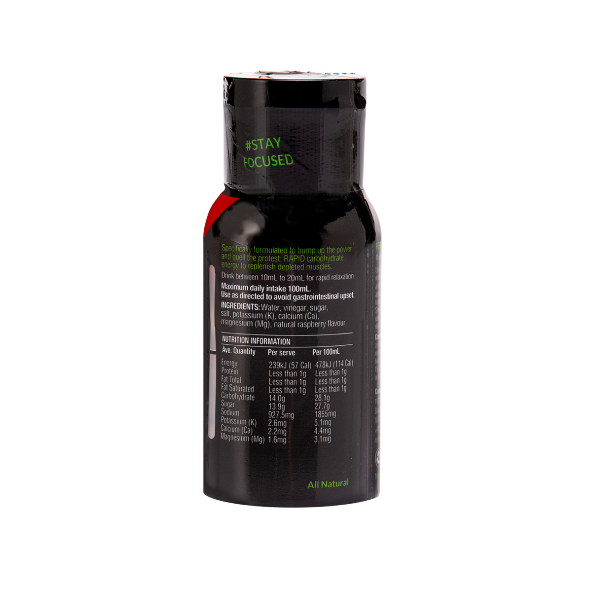 FIXX NUTRITION - Cramp Fix NUTRITION - Energy and Recovery Gels