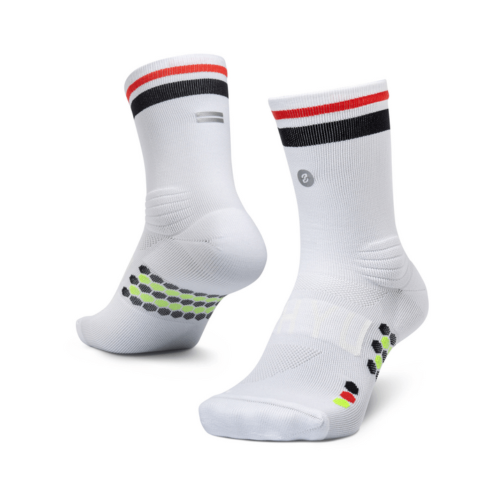 SHYU Racing Crew Sock GEAR - Socks WHITE / BLACK / RED