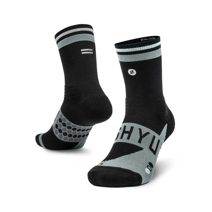 SHYU Racing Crew Sock GEAR - Socks BLACK / GREY / WHITE