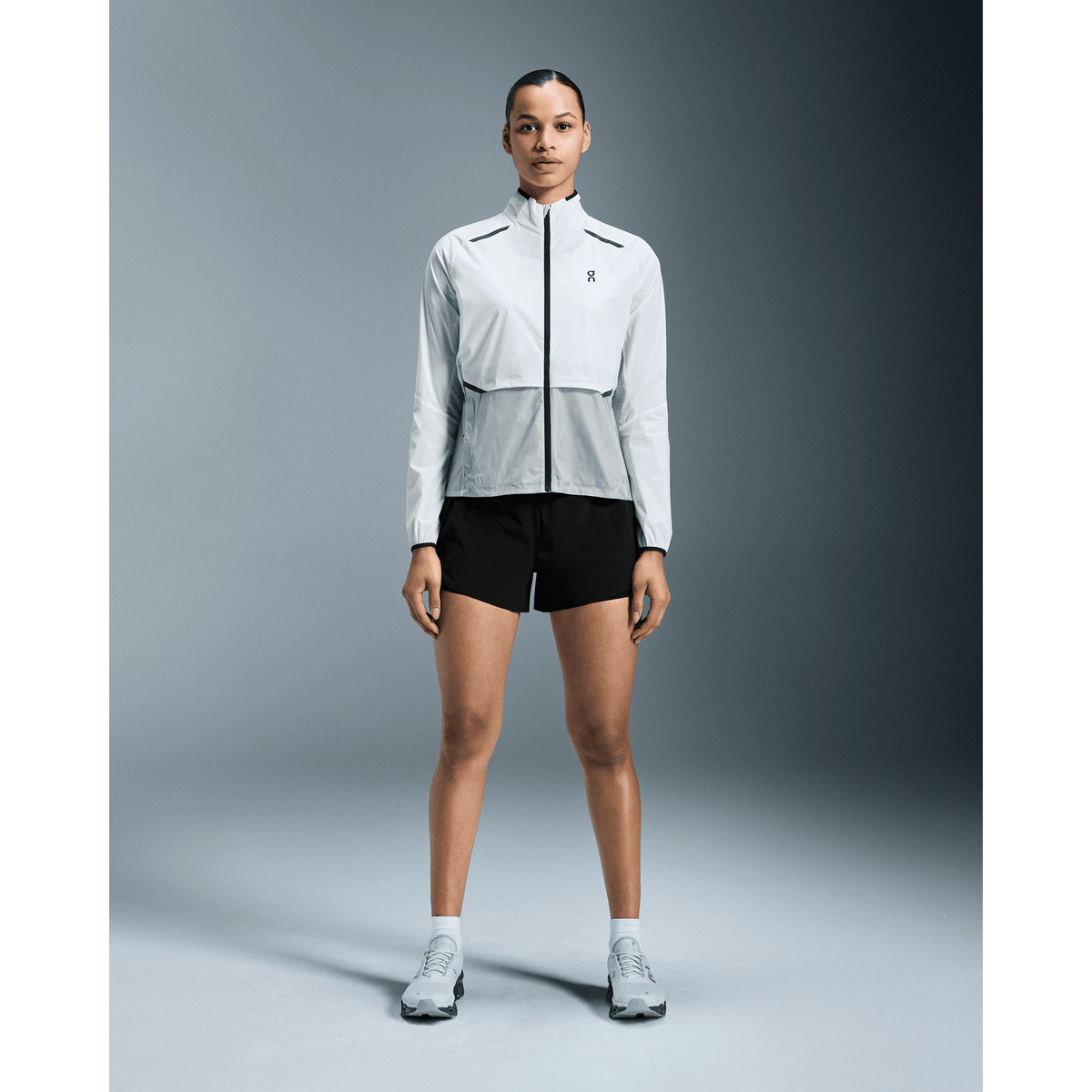ON Weather Jacket Womens APPAREL - Womens Jackets WHITE/GLACIER