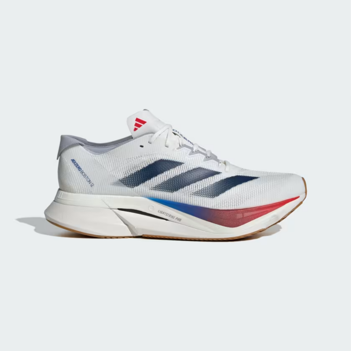 Adidas Boston 12 Mens FOOTWEAR - Mens Everyday Training CORE WHITE/DARK BLUE/PURE RUBY