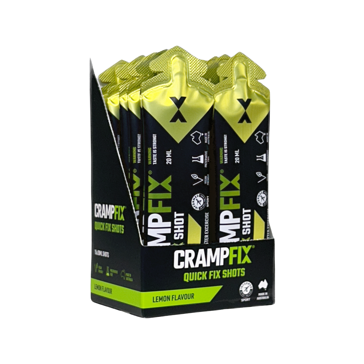 FIXX NUTRITION - Cramp Fix NUTRITION - Energy and Recovery Gels
