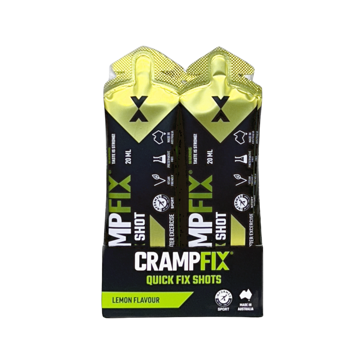 FIXX NUTRITION - Cramp Fix NUTRITION - Energy and Recovery Gels