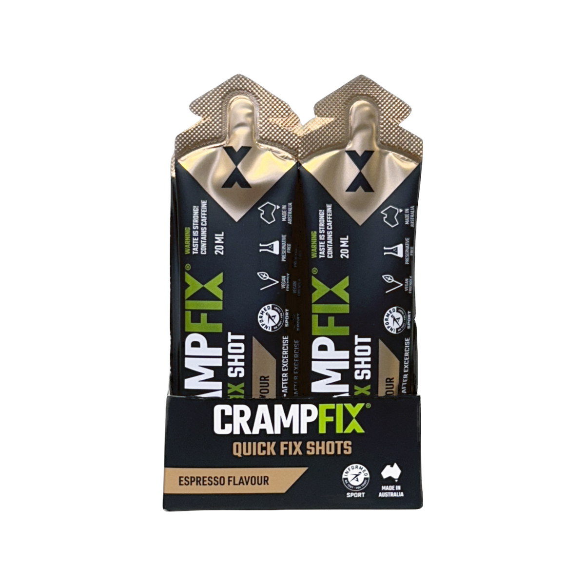 FIXX NUTRITION - Cramp Fix NUTRITION - Energy and Recovery Gels