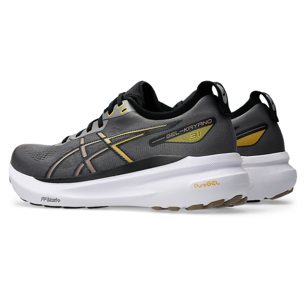 ASICS Gel-Kayano 31 Mens FOOTWEAR - Mens Stability Cushioned DIGITAL CARBON/TAUPE GREY