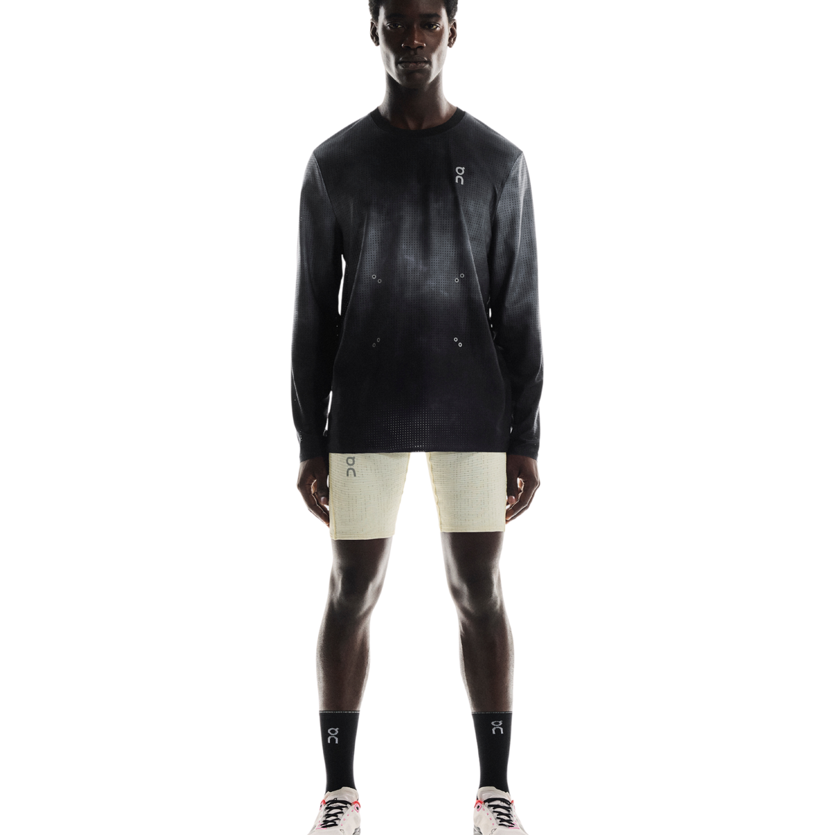 ON Pace Mesh Long-T Mens APPAREL - Mens Long Sleeve Tops