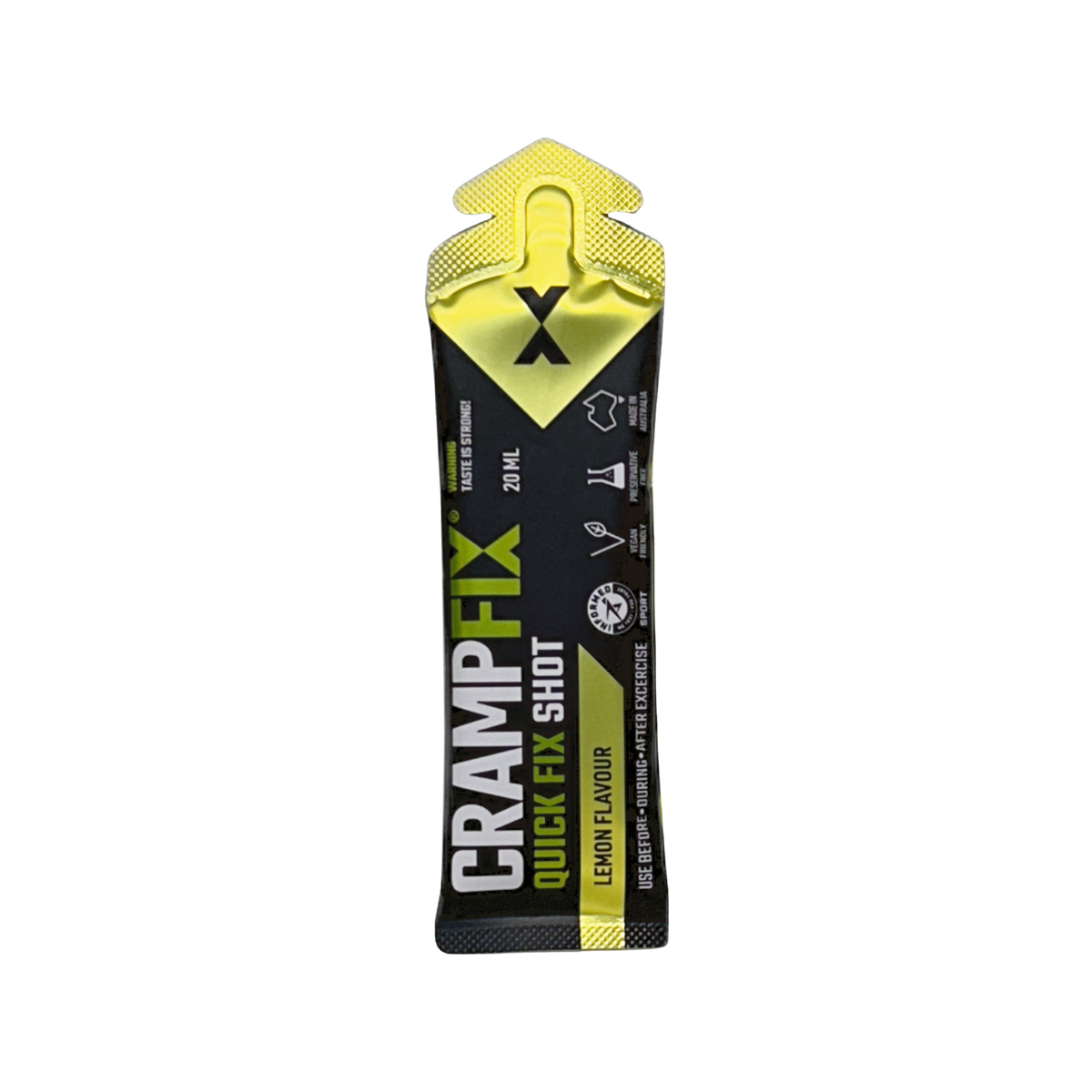 FIXX NUTRITION - Cramp Fix NUTRITION - Energy and Recovery Gels 20ml