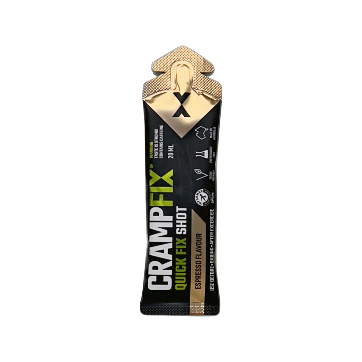 FIXX NUTRITION - Cramp Fix NUTRITION - Energy and Recovery Gels 20ml