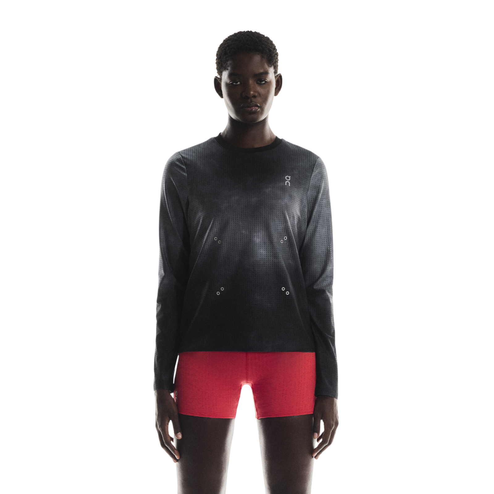 ON Pace Mesh Long-T Womens APPAREL - Womens Long Sleeve Tops BLACK