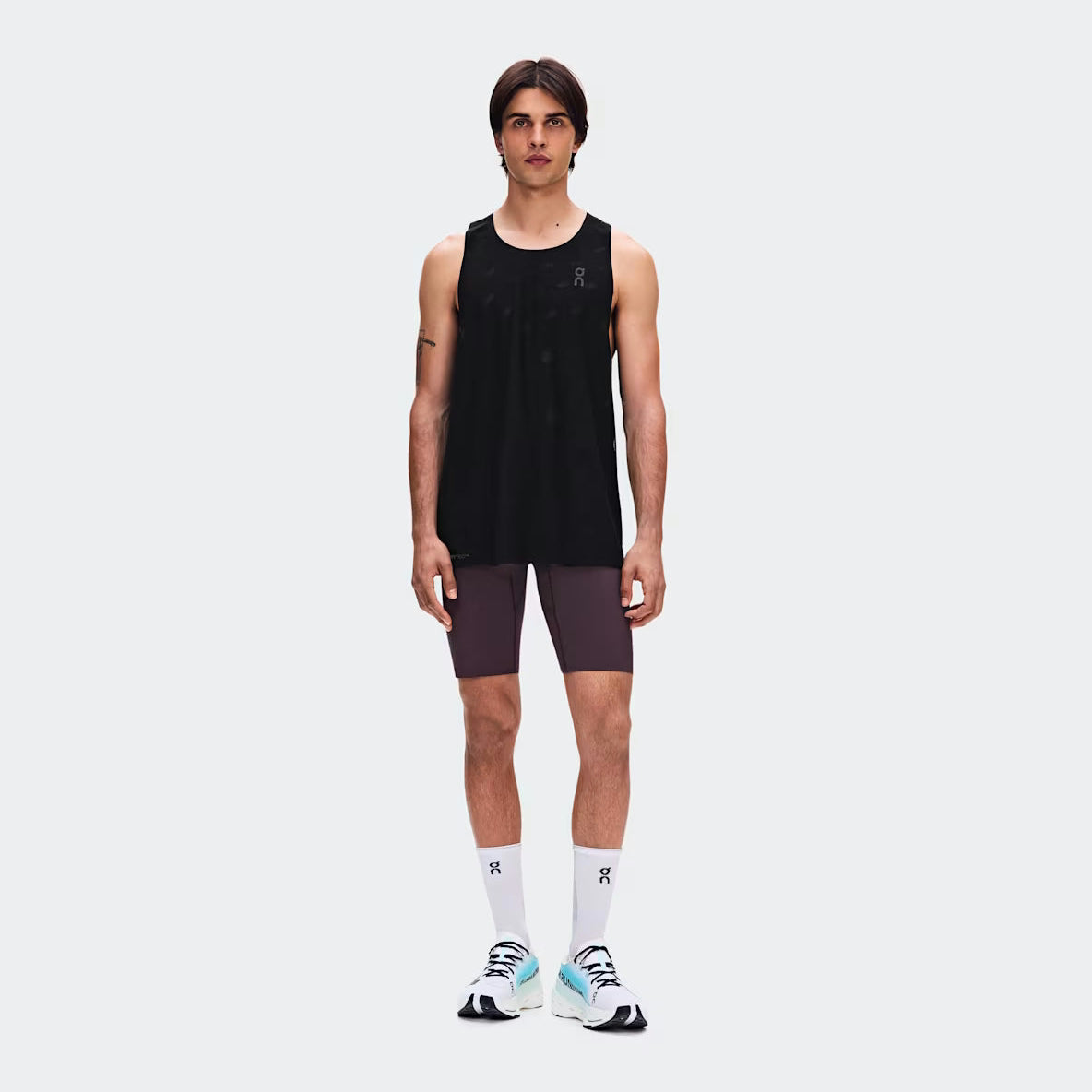 ON Zero Half Tights Mens APPAREL - Mens Tights