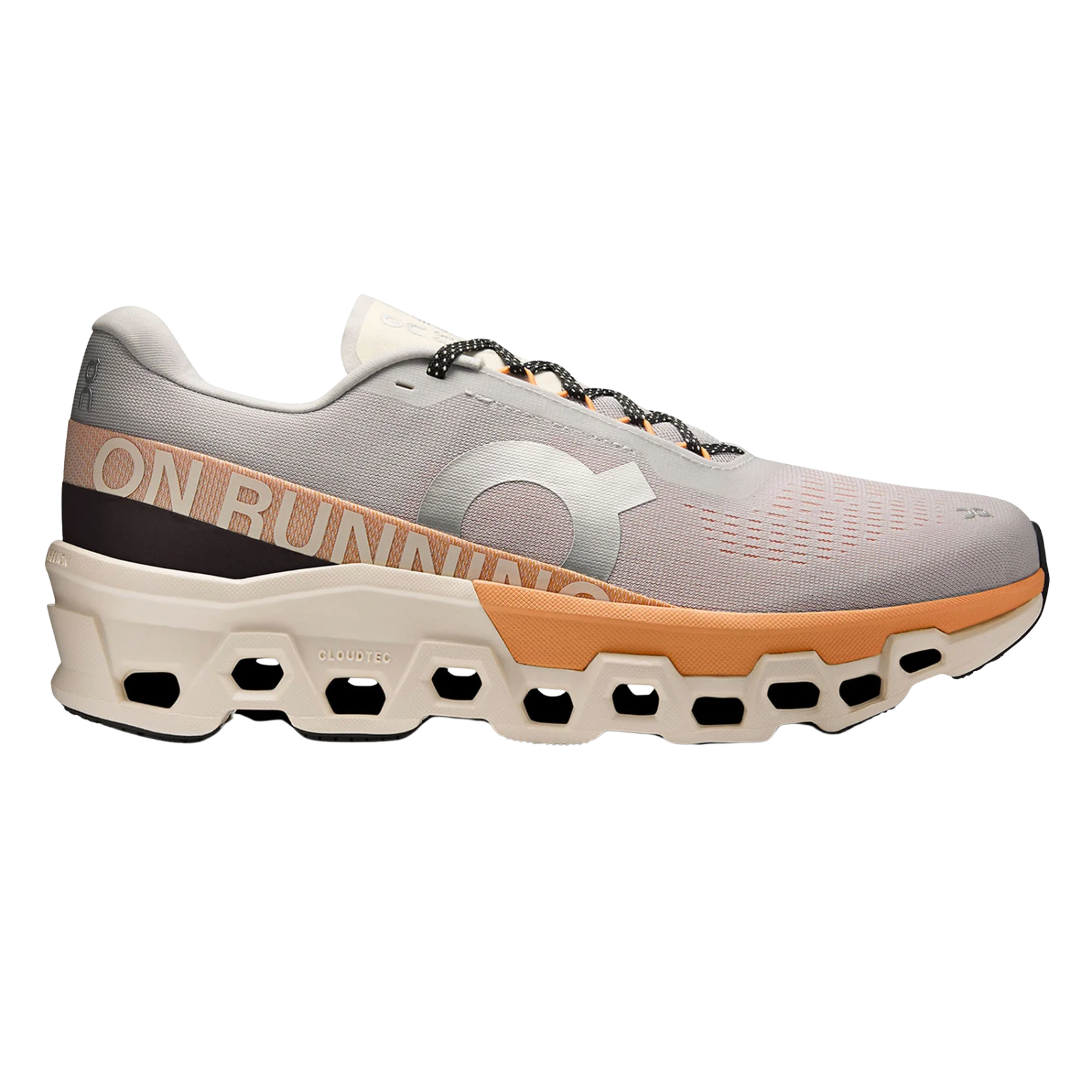 ON Cloudmonster 2 Mens FOOTWEAR - Mens Neutral Cushioned GLACIER/TANGERINE