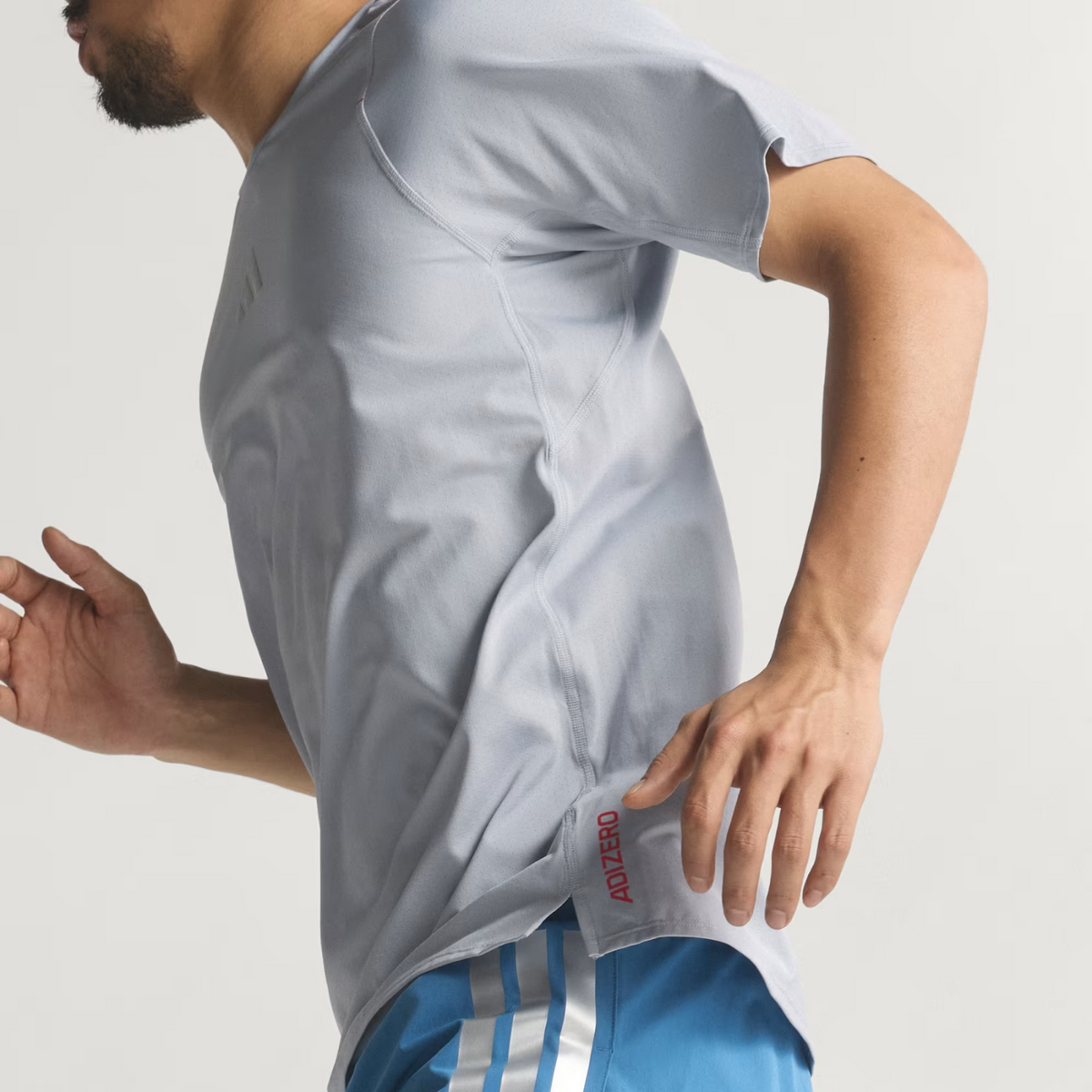 ADIDAS ADIZERO Ekiden Running T-Shirt Men's APPAREL - Mens T-Shirts