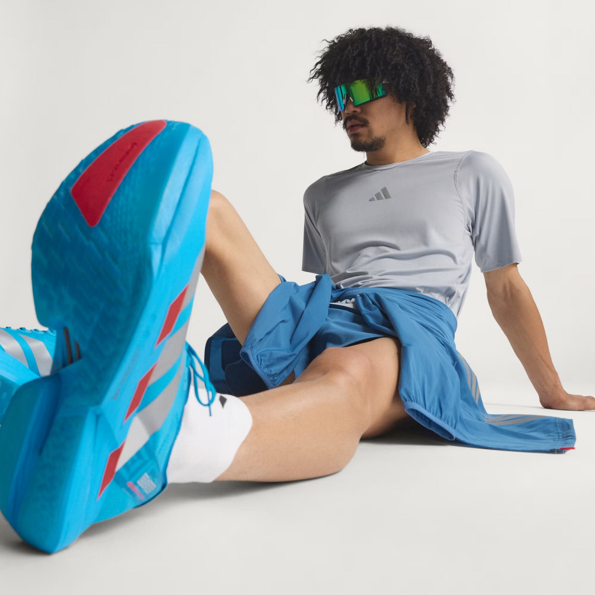 ADIDAS ADIZERO Ekiden Running T-Shirt Men's APPAREL - Mens T-Shirts