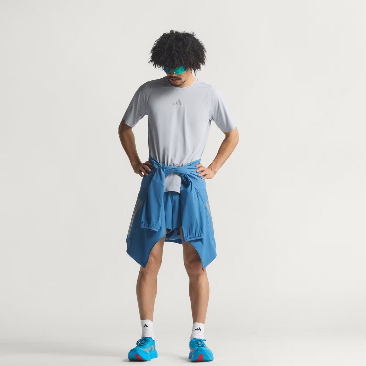 ADIDAS ADIZERO Ekiden Running T-Shirt Men's APPAREL - Mens T-Shirts