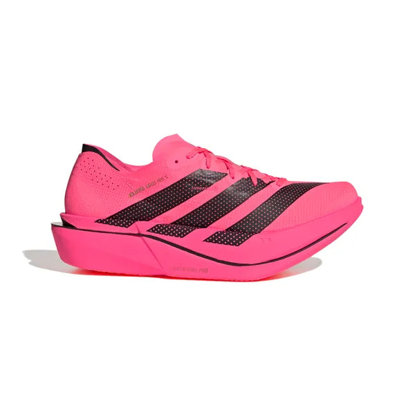 ADIDAS Adizero Adios Pro 5 Mens FOOTWEAR - Mens Carbon Plate SOLTUR/CBLACK/LUCRED