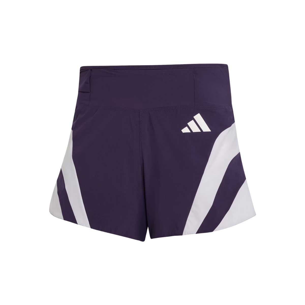 ADIDAS Adizero NYC Running Gel Short Mens APPAREL - Mens Shorts AURORA PLUM