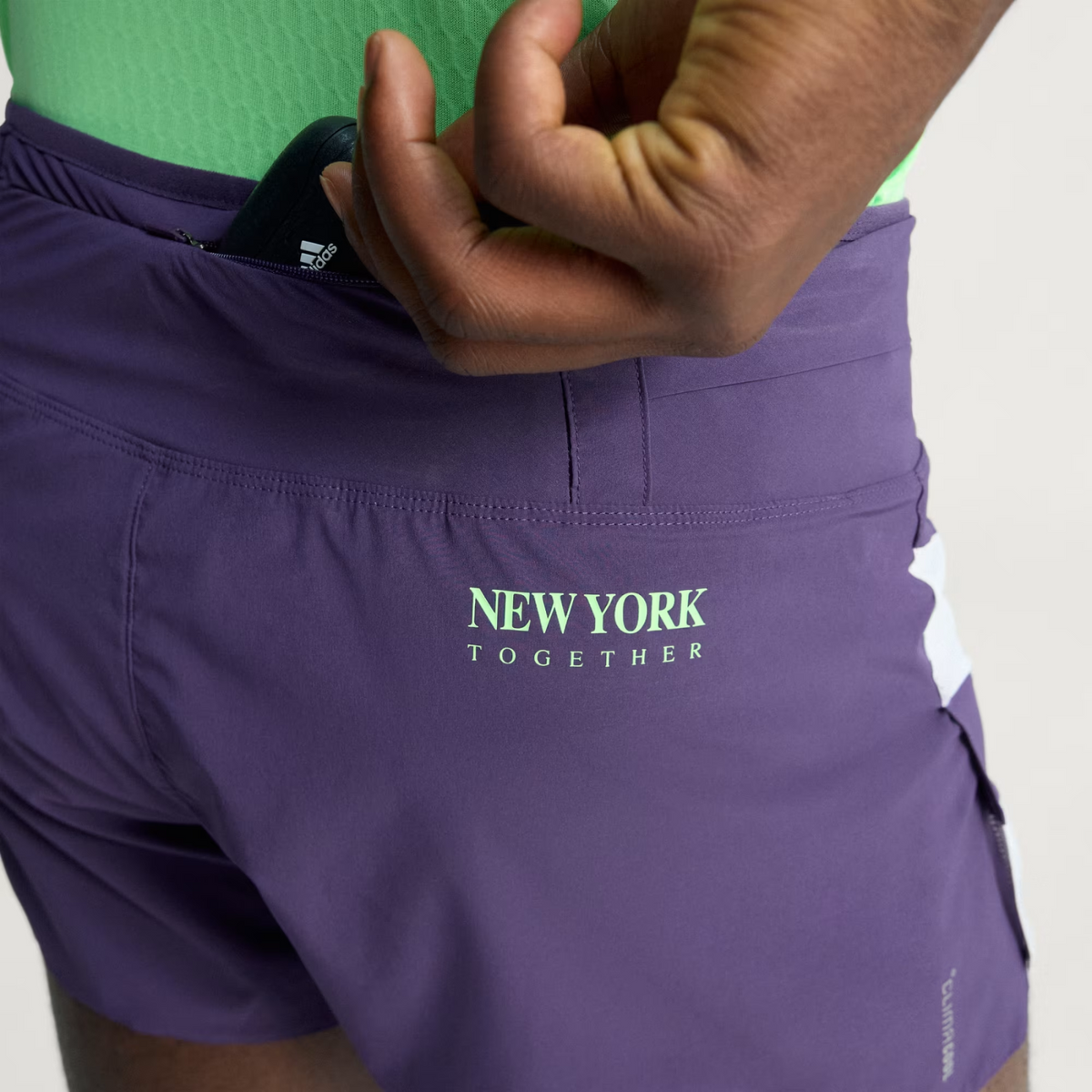 ADIDAS Adizero NYC Running Gel Short Mens APPAREL - Mens Shorts