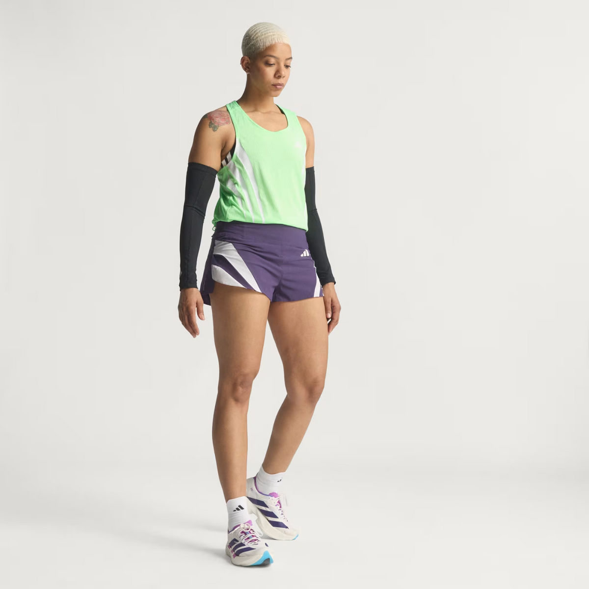 ADIDAS Adizero NYC Running Gel Short Womens APPAREL - Womens Shorts