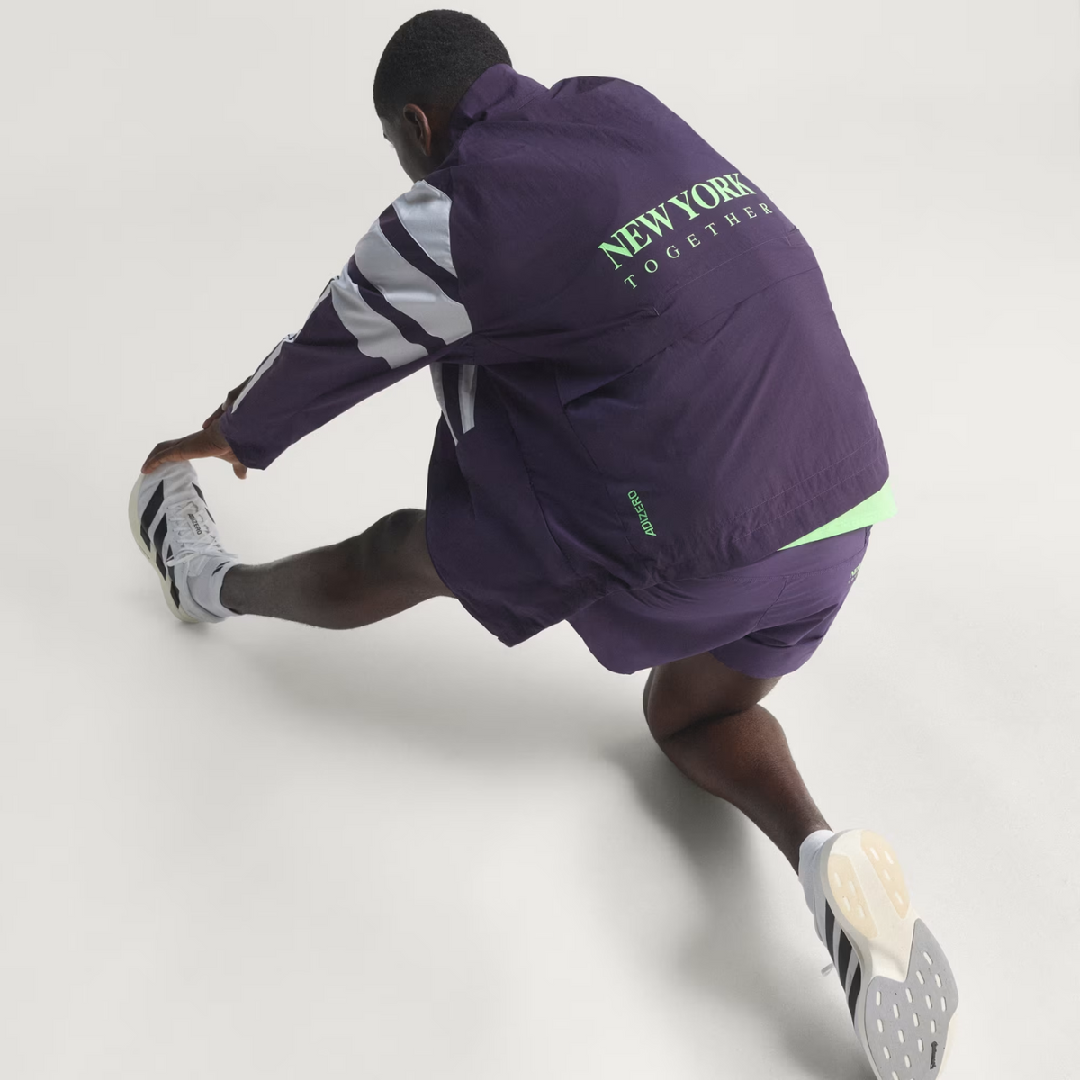 ADIDAS Adizero NYC Running Jacket Men's APPAREL - Mens Jackets