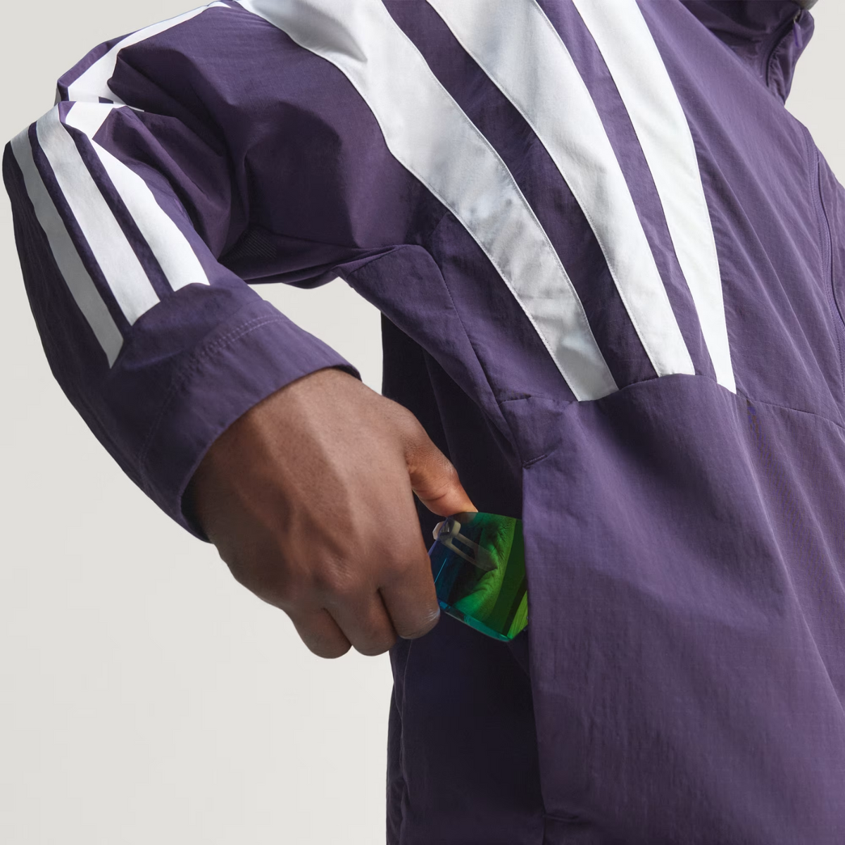 ADIDAS Adizero NYC Running Jacket Men's APPAREL - Mens Jackets