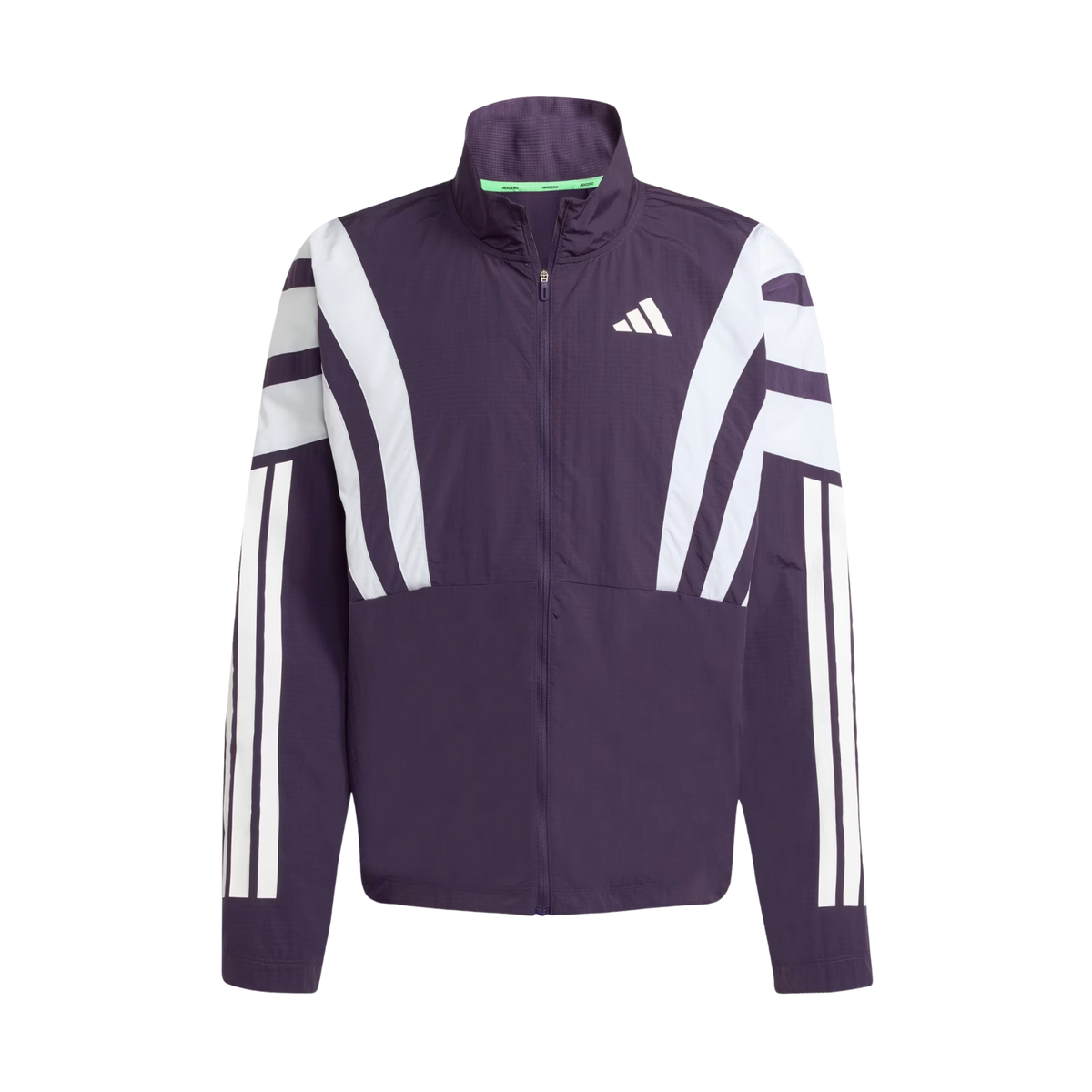 ADIDAS Adizero NYC Running Jacket Men's APPAREL - Mens Jackets AURORA PLUM