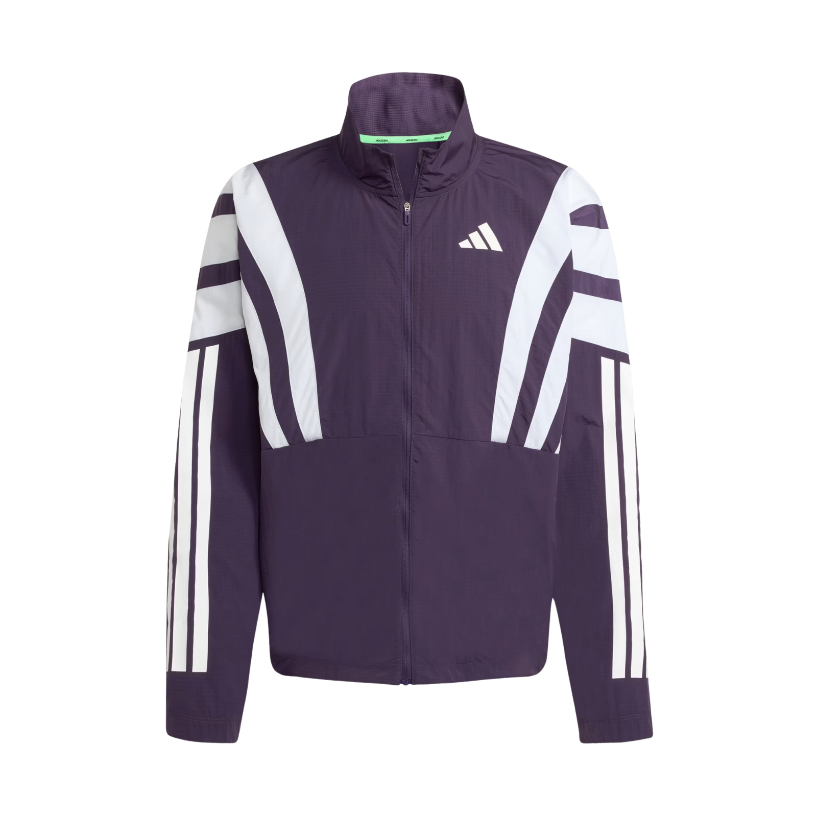 ADIDAS Adizero NYC Running Jacket Men's APPAREL - Mens Jackets AURORA PLUM