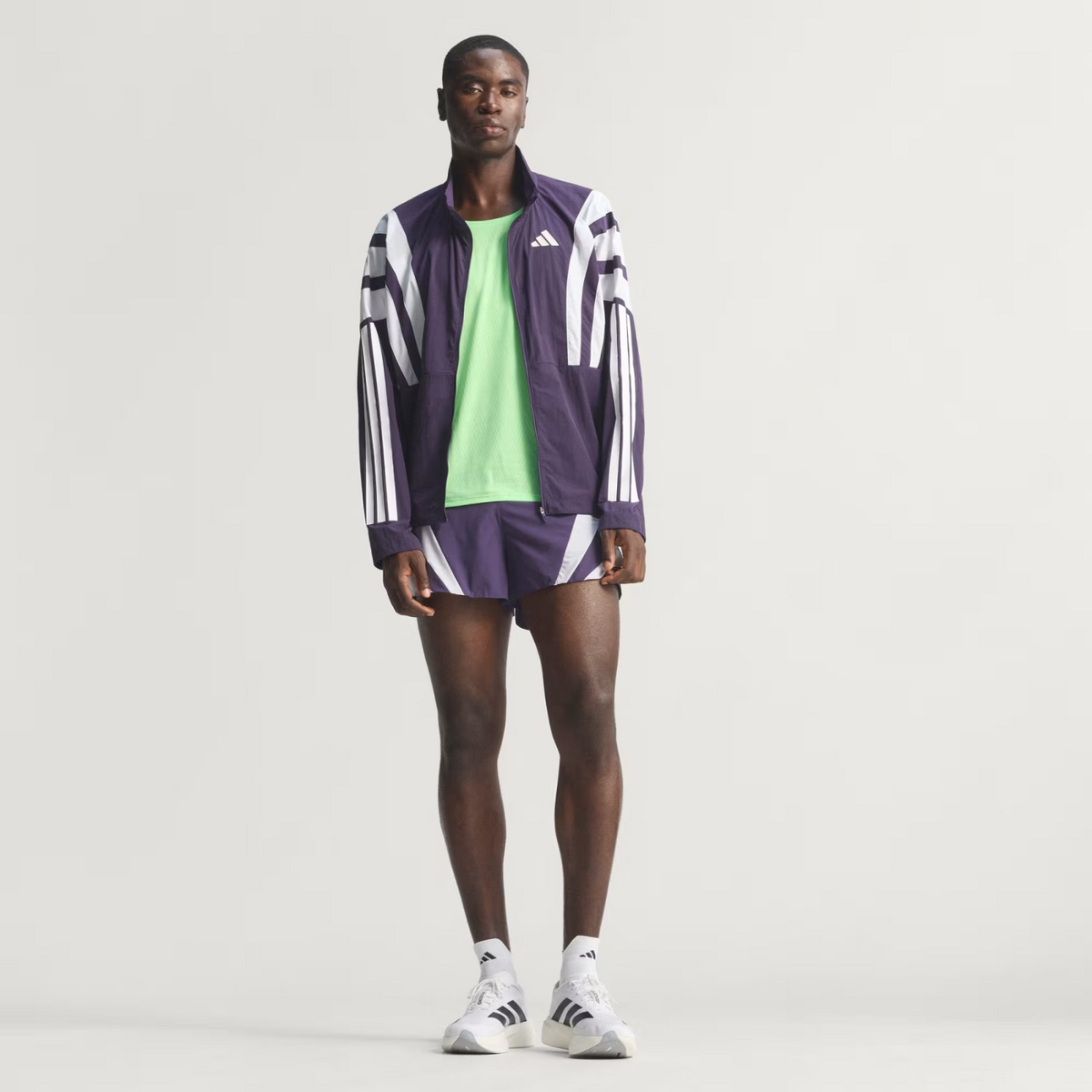 ADIDAS Adizero NYC Running Jacket Mens APPAREL - Mens Jackets