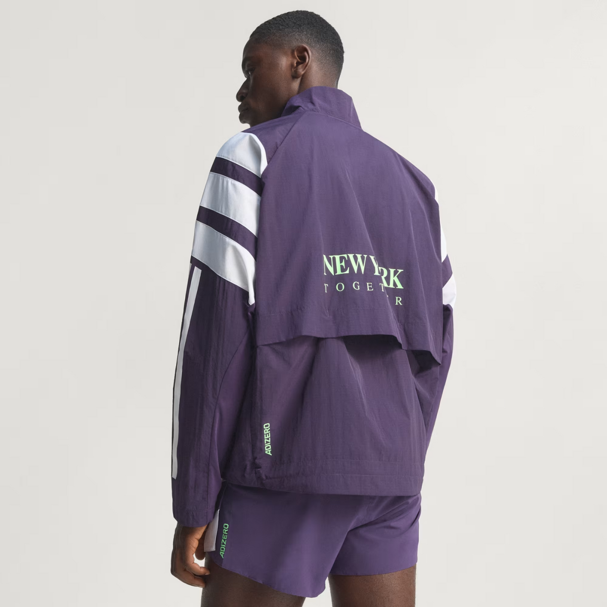ADIDAS Adizero NYC Running Jacket Mens APPAREL - Mens Jackets