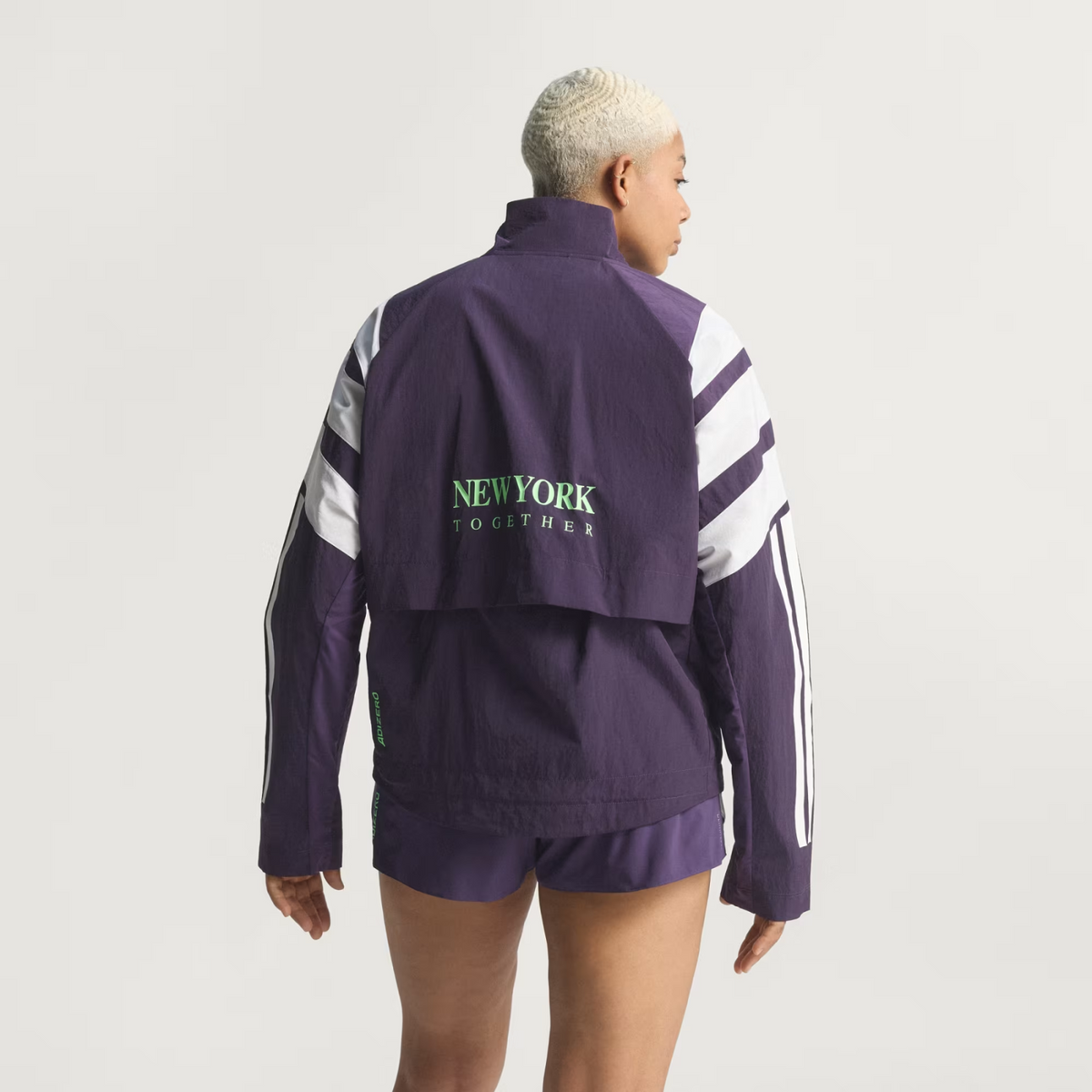 ADIDAS Adizero NYC Running Jacket Womens APPAREL - Womens Jackets