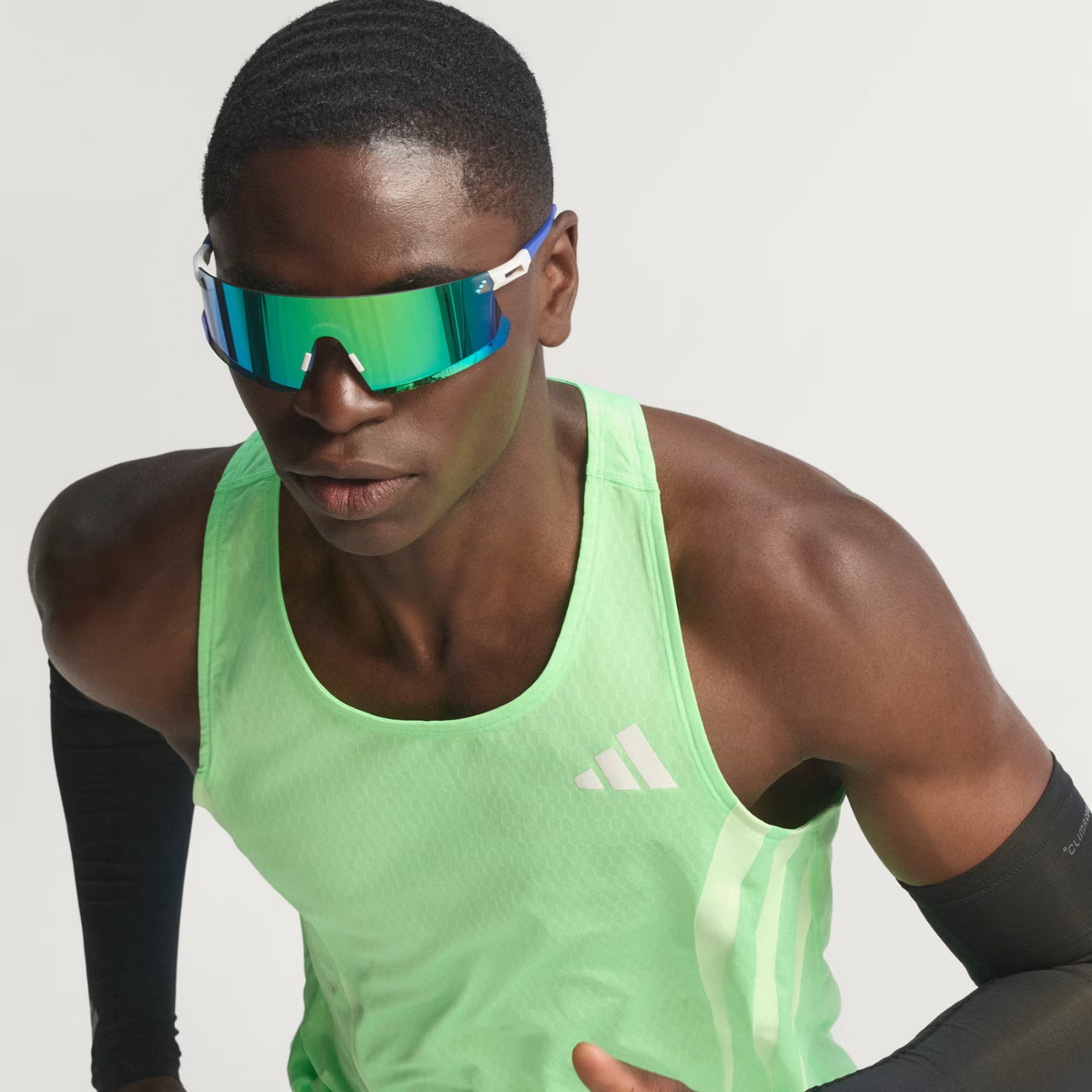 ADIDAS Adizero NYC Running Singlet Ms APPAREL - Mens Tanks