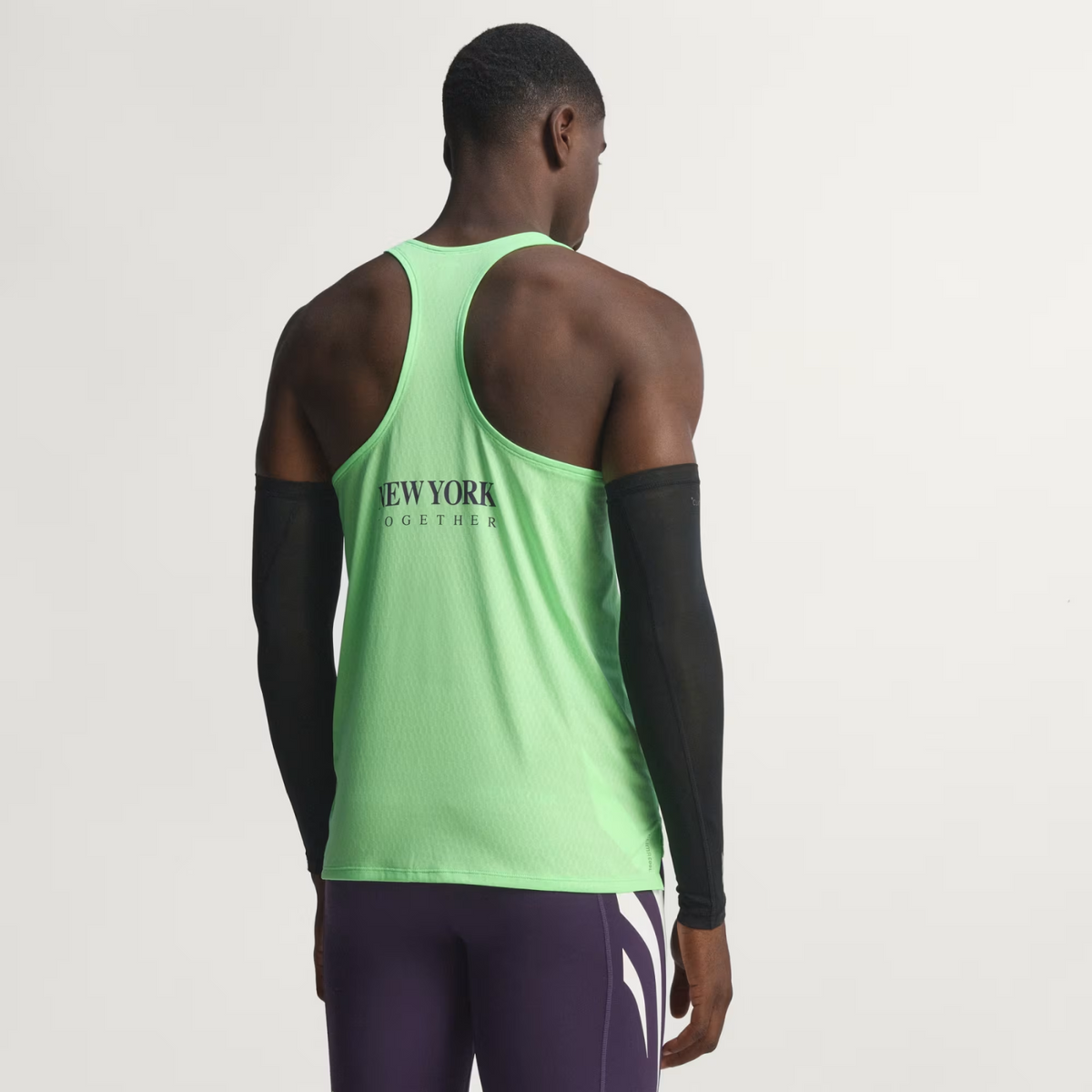 ADIDAS Adizero NYC Running Singlet Ms APPAREL - Mens Tanks