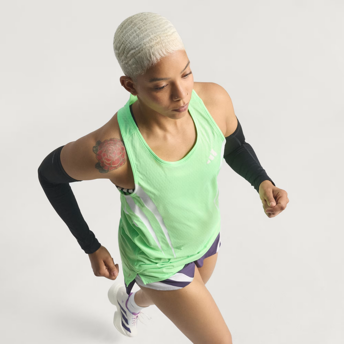 ADIDAS Adizero NYC Running Singlet Womens APPAREL - Womens Tanks