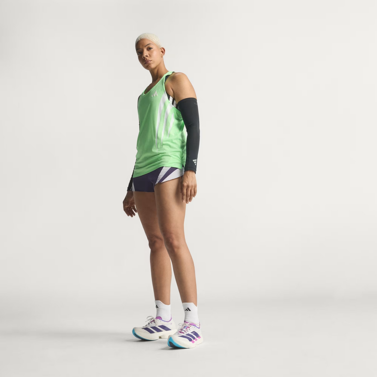 ADIDAS Adizero NYC Running Singlet Womens APPAREL - Womens Tanks
