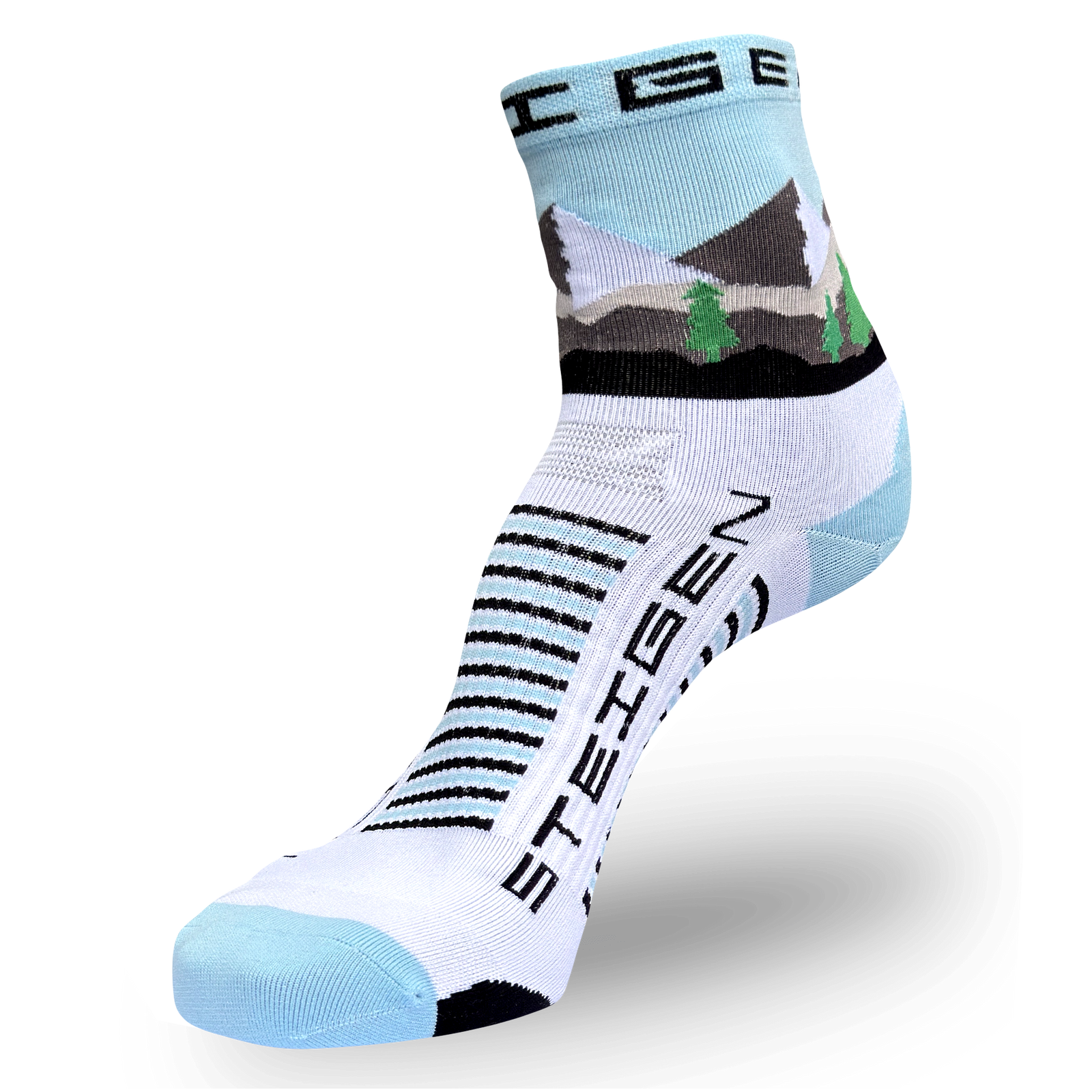 STEIGEN 1/2 Length Running Socks - GEAR - Socks