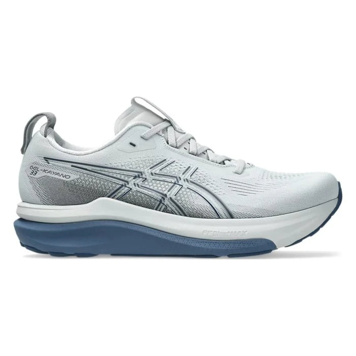 ASICS GEL-Kayano 33 Mens FOOTWEAR - Mens Stability Cushioned PIEDMONT GREY/MIDNIGHT