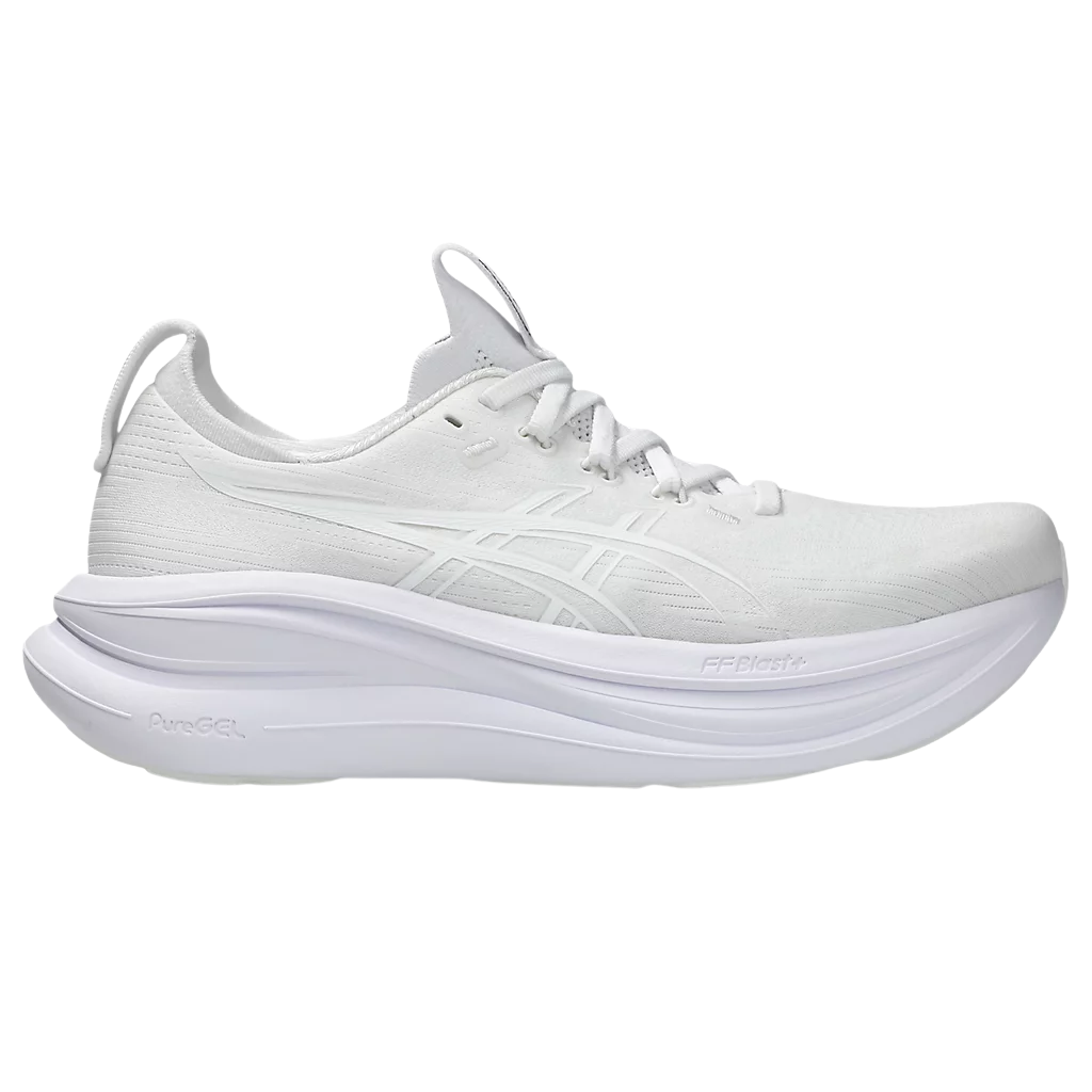 ASICS GEL-Nimbus 28 Womens FOOTWEAR - Womens Neutral Cushioned WHITE/WHITE