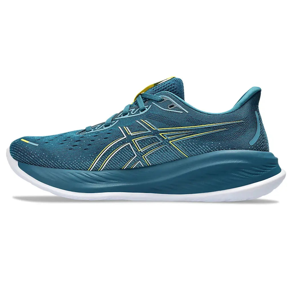 ASICS Gel-Cumulus 26 Mens FOOTWEAR - Mens Neutral EVENING TEAL/BRIGHT YELLOW
